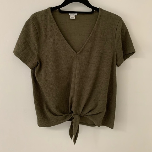 J.Crew Green Blouse - Picture 4 of 8